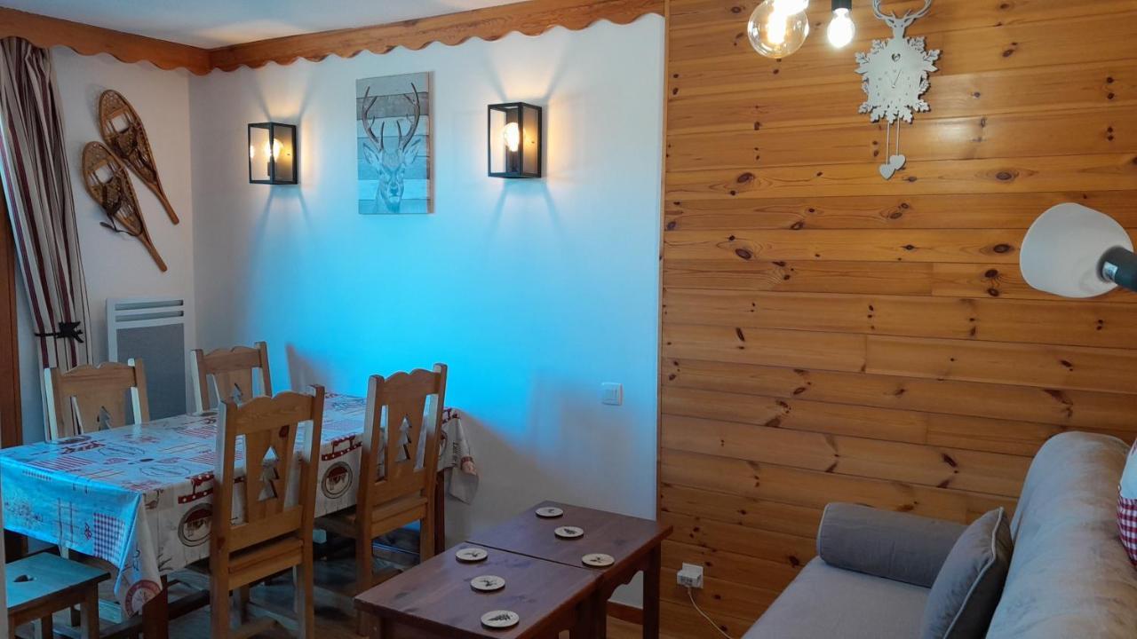 Chaleureux Appartement Au Coeur Des Orres 1800, Menage Compris Les Orres Bagian luar foto